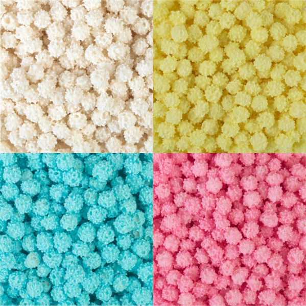 Сахарные фигурки Помпоны микс 50гр