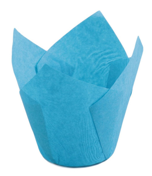 Форма для маффина Тюльпан Синий 50 х 80 мм