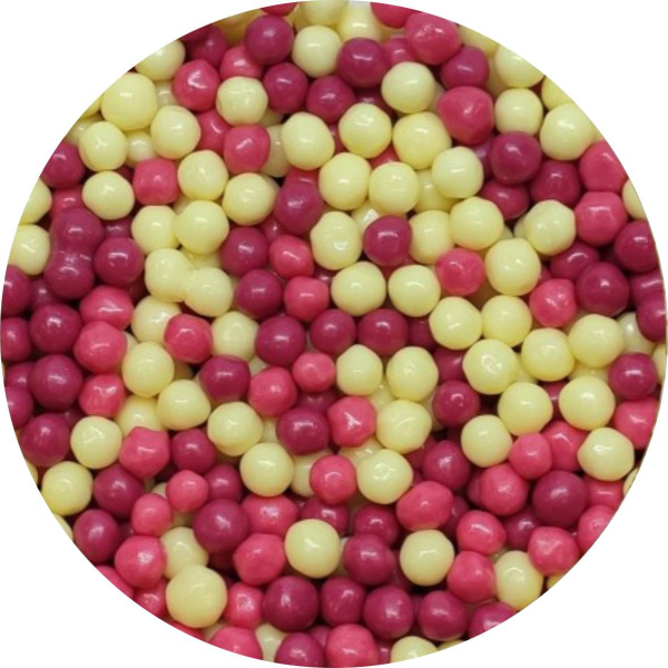 Рисовие шарики в шок. - фрук. глазури микс 100гр.