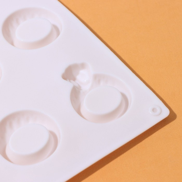 Форма для льда и кондитерских украшений «Колечки», 27,9×6,1 см