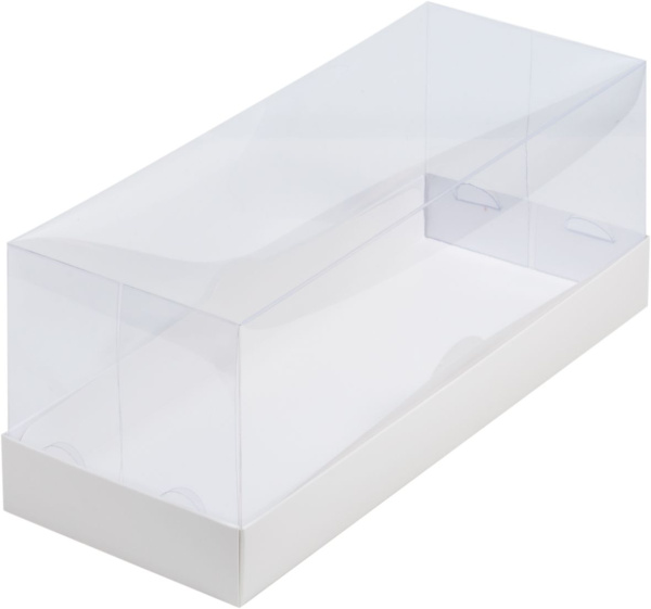 Коробка 350х120х120см Белая под рулет с окном