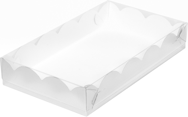 Коробка 200х100х30мм для печенья и пряника, Белая
