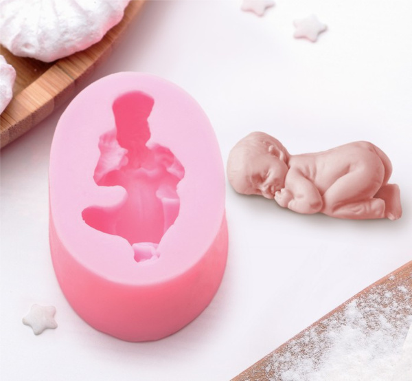 Молд силиконовый «Малыш», 7×5×2,7 см, форма МИКС