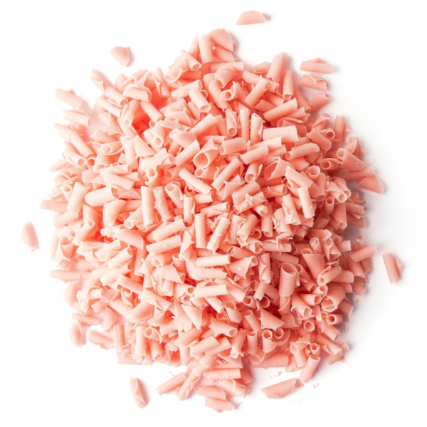 Стружка  из клубничного шоколада 100 гр