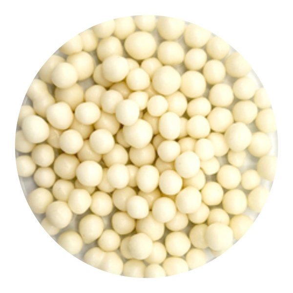 Шарики Криспи БЕЛЫЕ из конд. глазури 50гр