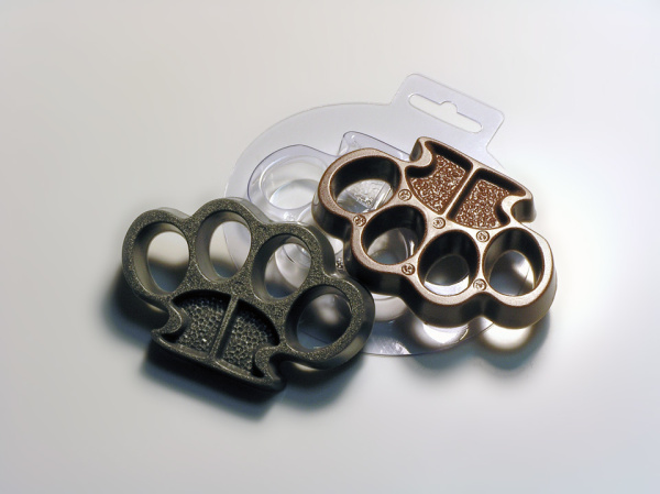 Форма для шоколада кастет классик пластиковая