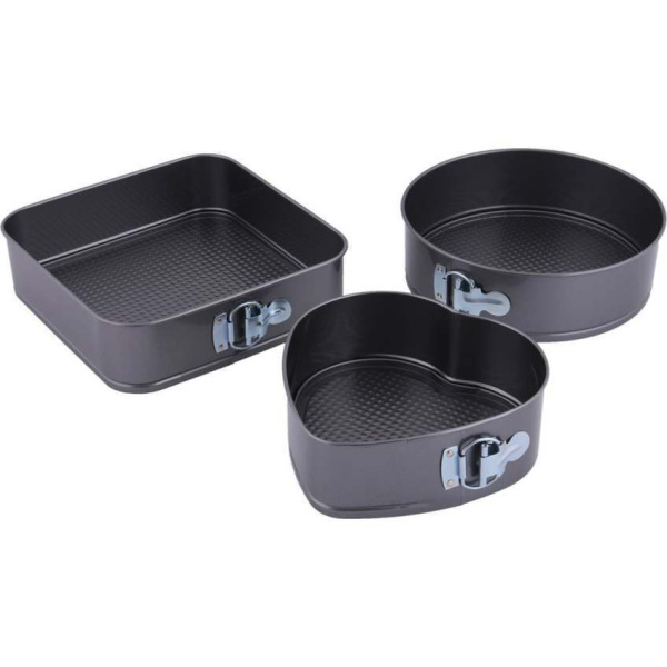 набор разъемных форм круг, сердце, квадрат