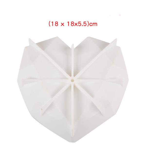 Форма для муссовых десертов и выпечки алмаз любви