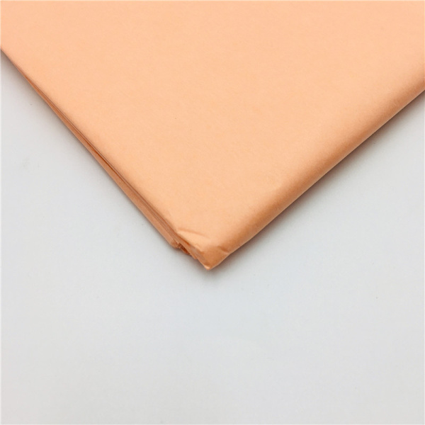 Бумага тишью Персиковый 55х66 см 10шт