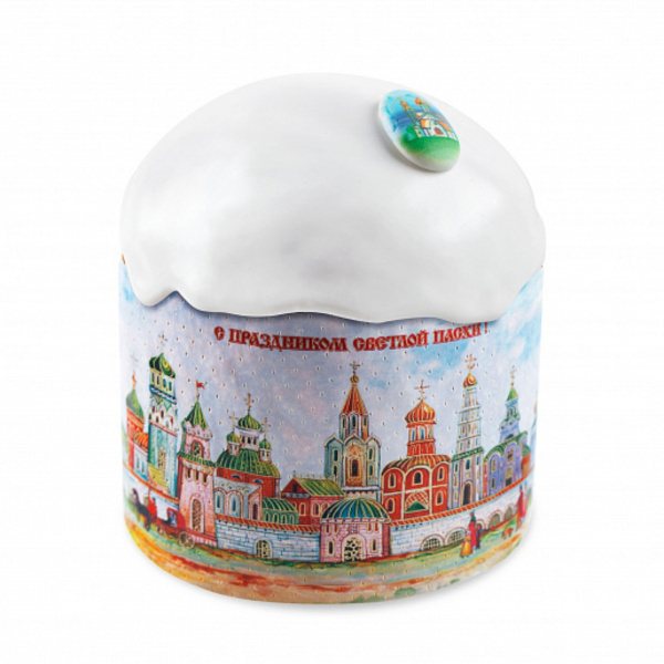 Форма бумажная 1шт микс (d110xh85мм) "Кремли"