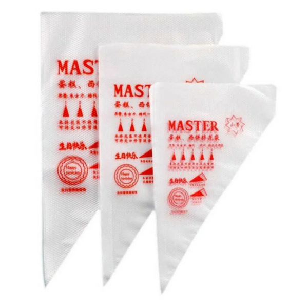 Одноразовые кондитерские мешки 32 см 100 шт