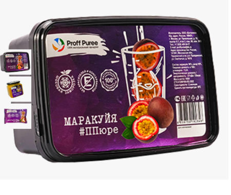 Пюре Маракуйя "Proff Puree" 1 кг.