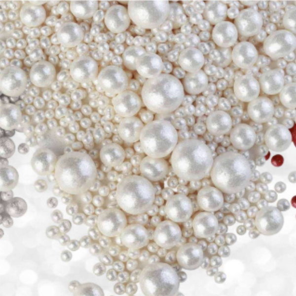 Драже зерновое 50 гр Белый блеск #736