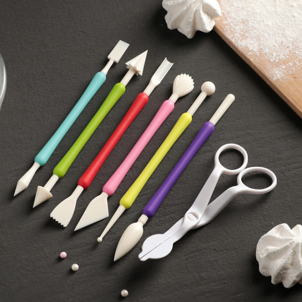 Набор для моделирования конд. украшений 6шт и щипцы для переноски украшений