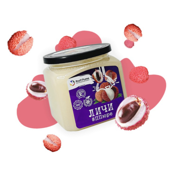 Пюре Личи "Proff Puree" 0,5 кг.