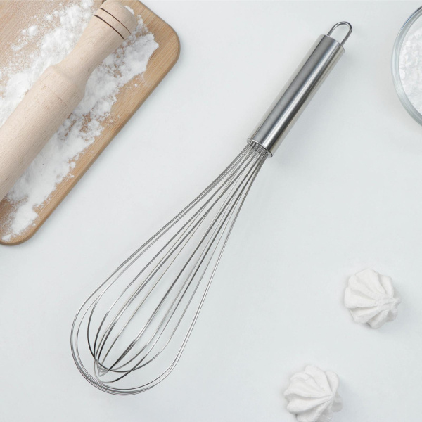 Венчик кулинарный «Сильвер», струна 1,3 мм, 37×8×8 см