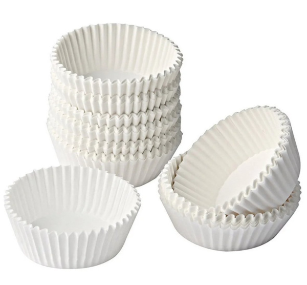 Капсулы бумажные для кексов d55 х h35мм, 1шт (количество в стопке 20шт +/- 3шт)