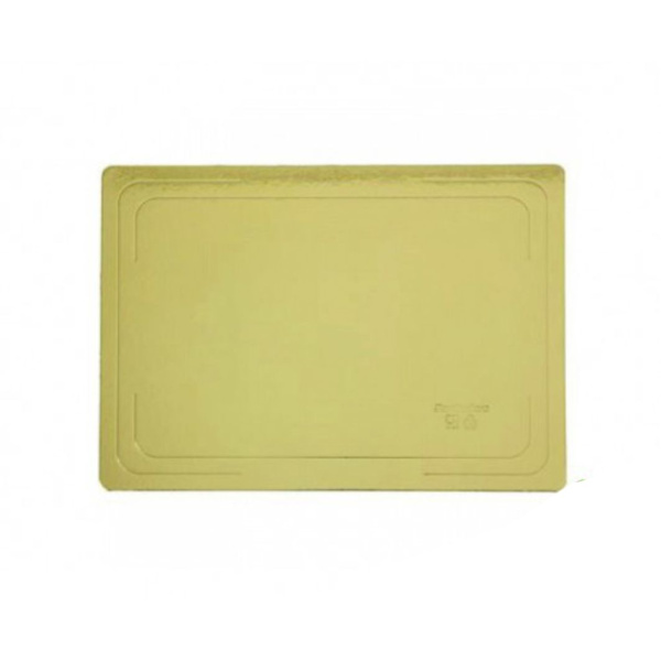 Подложка 30х40см 3.2мм, золото/жемчуг 2-х сторонняя