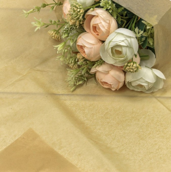 Бумага тишью Крафт 55х66 см 10шт