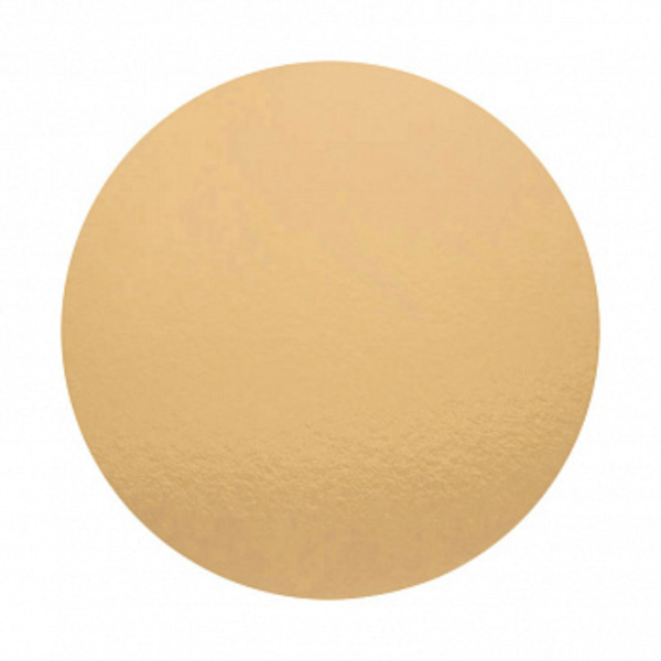 Подложка D-20см 2,5мм, усиленная, золото