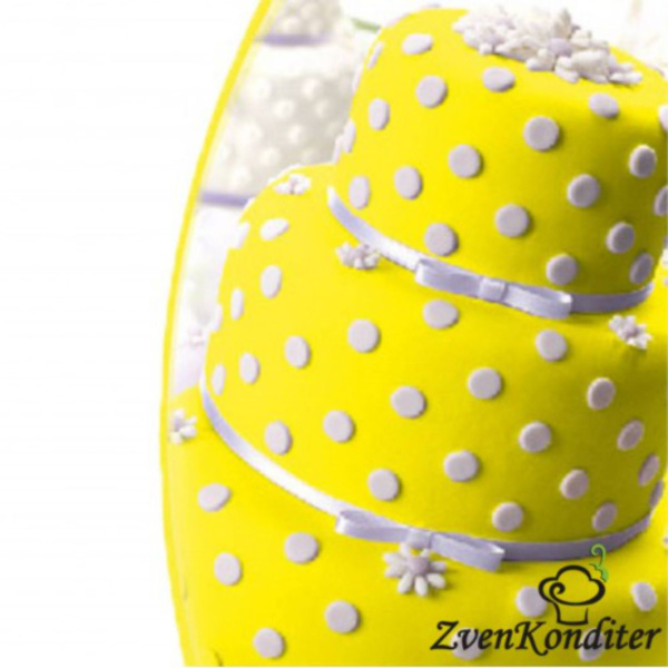 Мастика сахарная Топ Декор, цвет желтый, 0,6 кг