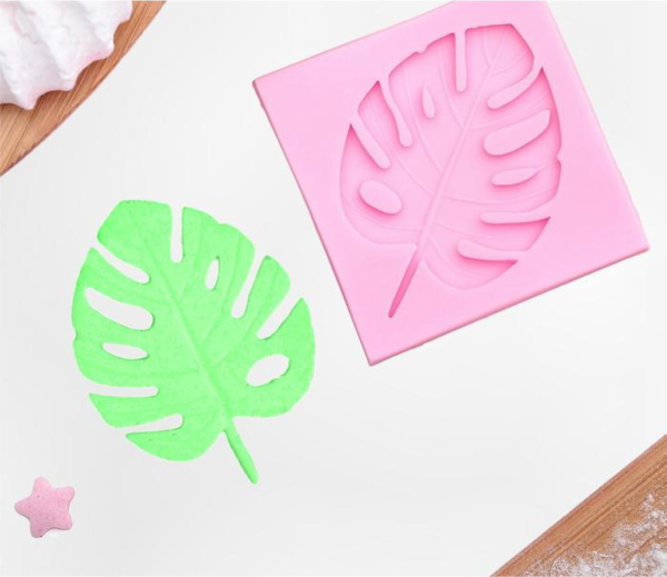 Молд силиконовый «Лист тропических растений»