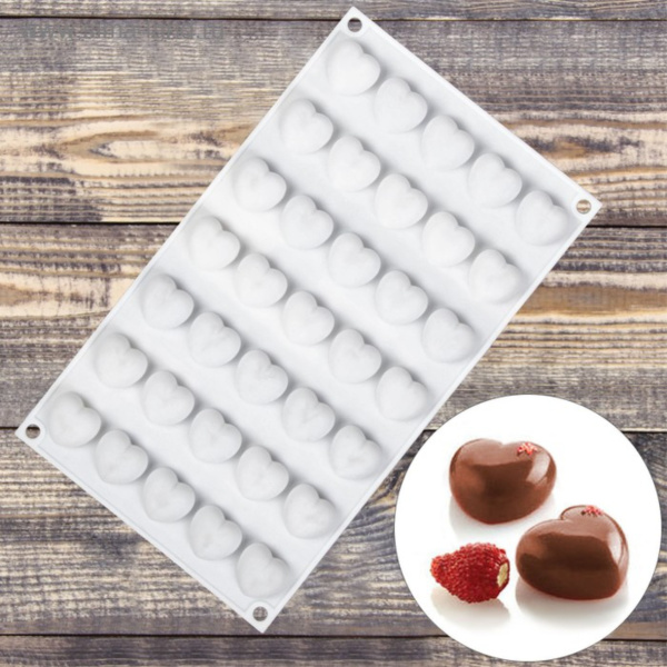 Форма для муссовых десертов и выпечки «Сердца»