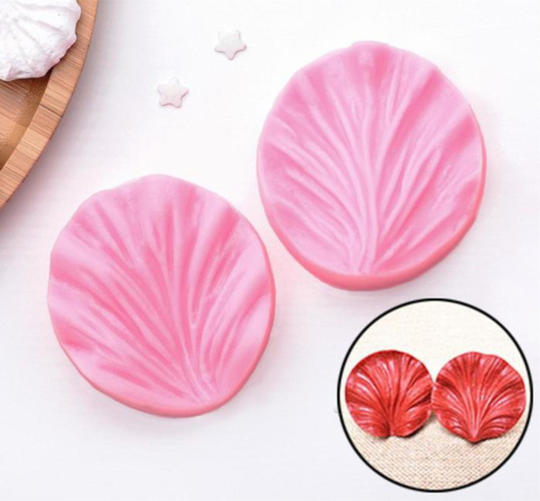 Молд силиконовый «Лист герани», 2 части, 7,5×7 см, цвет МИКС