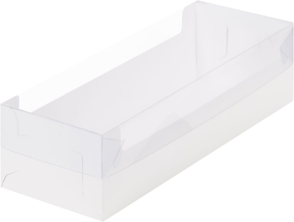 Коробка 300х110х80см Белая под рулет с окном