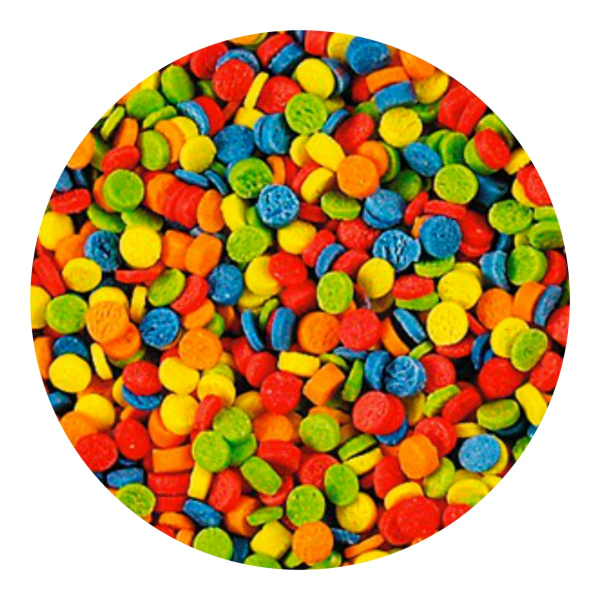 Посыпки Конфетти яркие 50гр