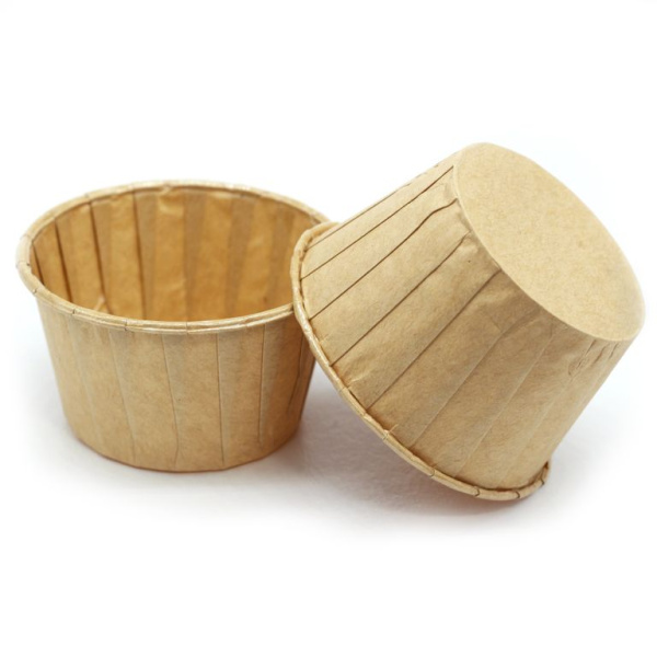 Форма бумажная МАФФИН 50*40мм Крафтовый 100 шт