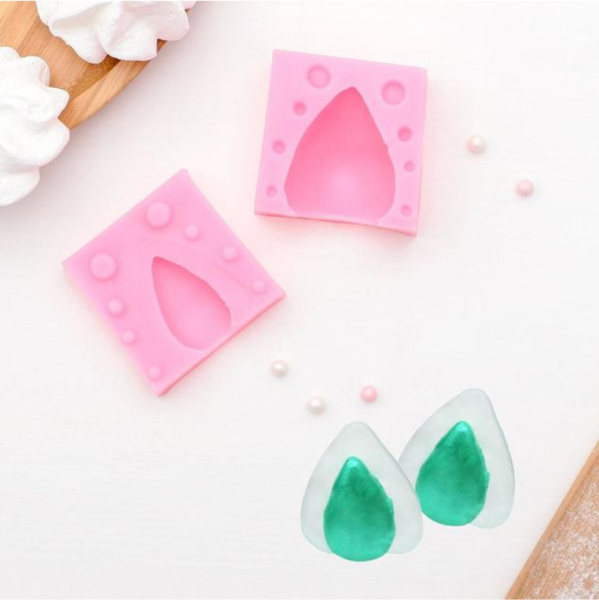 Молд силиконовый «Ушки единорога», 5,2×5×3,1 см