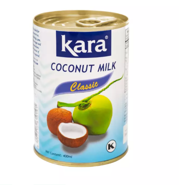 Кокосовое молоко Kara 62% жирность 17% ж/б 400 мл