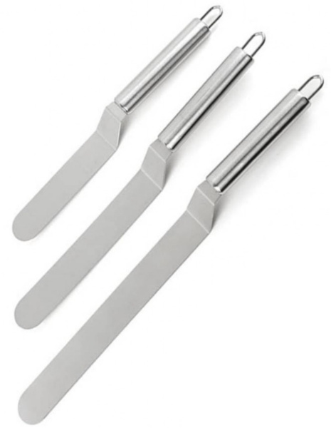 Лопатка 25см изогнутая с металлической ручкой