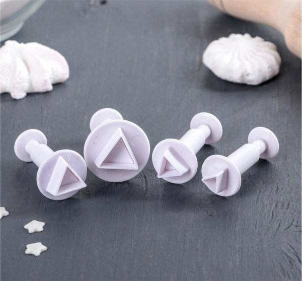 Набор плунжеров кондитерских «Треугольник», 4 шт