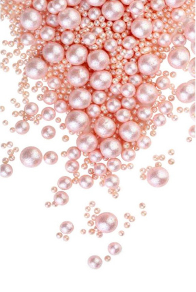 Драже зерновое 50 гр Блеск нежный пудровый #802