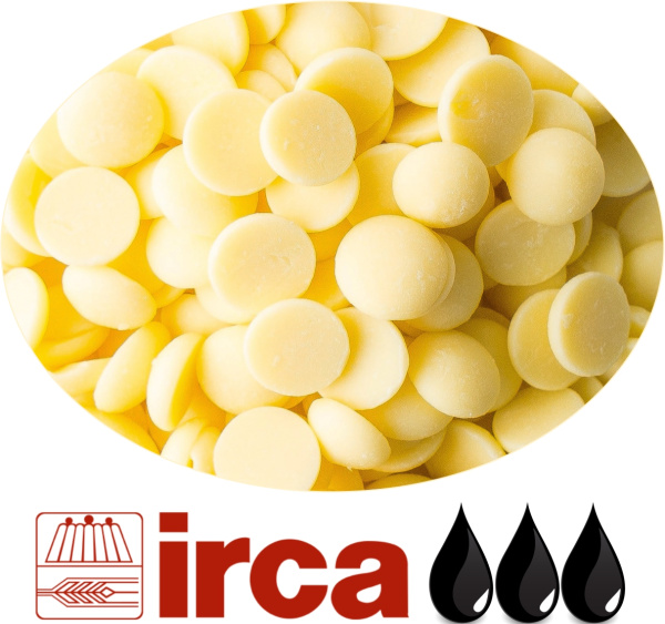 Шоколад белый 34% IRCA 2кг