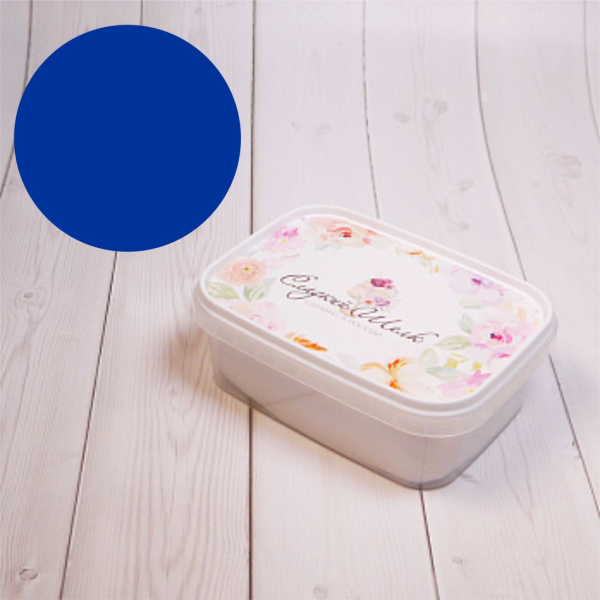 Мастика 0,25кг Сладкий шелк, цвет Синяя