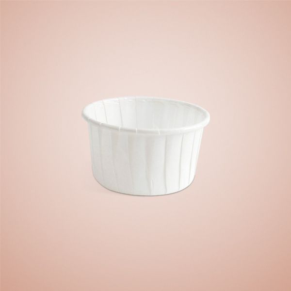 Форма бумажная МАФФИН 50*40мм Белый 100 шт