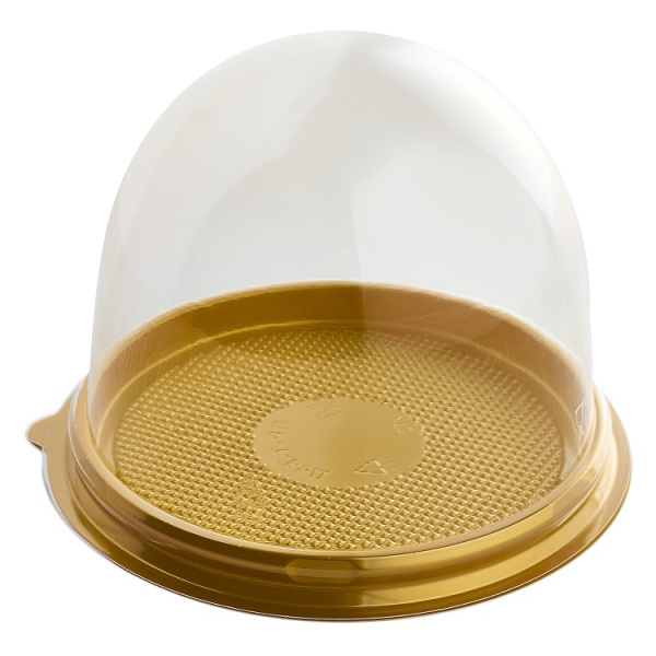 Креманка купольная с золотым дном