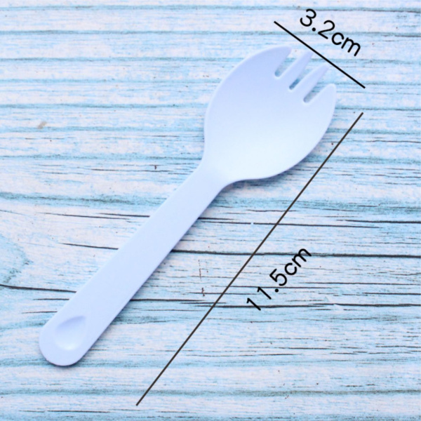 Ложка пластиковая 10 шт цвет: голубой Ложка пластиковая 10 шт цвет: голубой