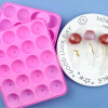 Силиконовая Форма для кейк попсов 20шт 4см