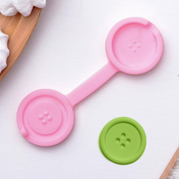 Молд силиконовый «Пуговка», 9,5×2,9 см