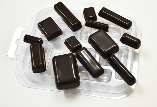 Форма для шоколада "Шоко-прямоугольники"