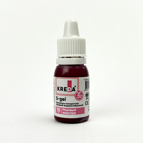 S-gel 19 розовый электро, (10мл) KREDA Bio