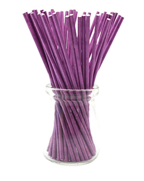 Палочки 15см, 25шт для кейк-попсов фиолетовые