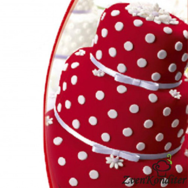 Мастика сахарная Топ Декор, цвет красный, 0,6 кг