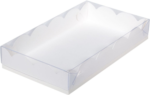 Коробка 200х120х30мм для печенья и пряника Белый