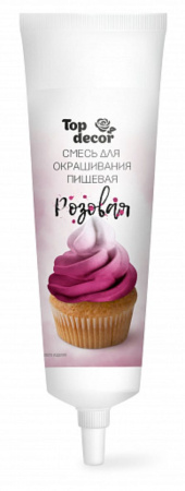 Жидкий краситель Топ продукт цвет розовый , 100 гр.